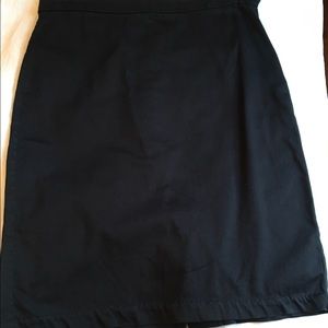 black high waisted pencil skirt size 8